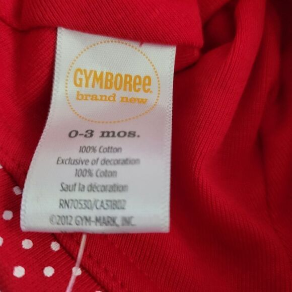 NWT GYMBOREE STRAWBERRY HAT/CAP/BEANIE 100% COTTON SZ.0-3 MO DISCOUNTED SHIPPING - Picture 3 of 4